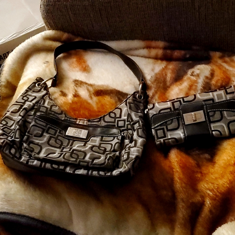 Purse and wallet set